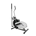 SixBros. V�lo d'appartement elliptique avec ordinateur - blanc - 8.2-W