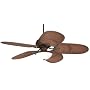 52" Casa Vieja® Rattan Outdoor Tropical Ceiling Fan
