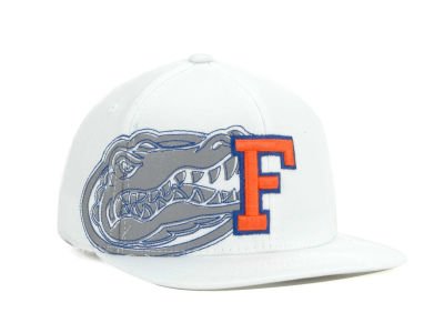 University of Florida Gators On Edge Mens Hat Cap (White)