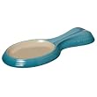 Le Creuset Stoneware 10-Inch Spoon Rest, Caribbean