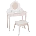 KidKraft 13009 - Frisierkommode mit Hocker, mittlere Gr��e