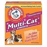Arm and Hammer Clumping Cat Litter, Multi-Cat Strength, 28 Pound Box