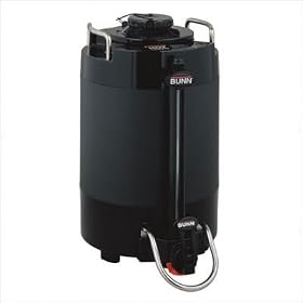 1.5 Gallon ThermoFresh Baseless Coffee Server (Black D�cor) by 