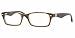 Ray Ban Eyeglasses RX5206 2445 Tortoise/Green Crystal/Demo Lens, 54mm
