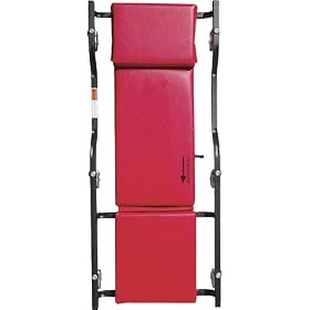 Northern Industrial Deluxe Creeper with Pneumatic Backrest Lift