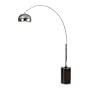Nova Chrome Arc Adjustable Floor Lamp