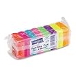 Reusable Modeling Clay Assortment, 220g, 8 Neon Colors