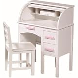Guidecraft JR Roll Top Desk (White)