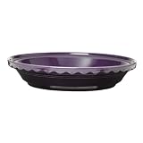Fiesta 10-1 4-Inch Deep Dish Pie Baker, Plum