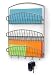Three Tiered Letter Holder - Wall Mounted (Chrome) (15.75