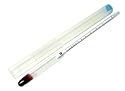 Alkoholmeter 0-100 Vol% - günstiges Universal Alkohol-Messinstrument (Markenqualität "Al-Ambik®") für alle Spirituosen (Schnaps, Whisky, Cognac, Obstler, u.s.w.)