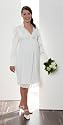 Brautkleid Deleila für Schwangere, creme, kurz