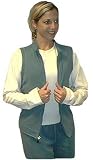 Danskin Women's Micro Zip Front Vest