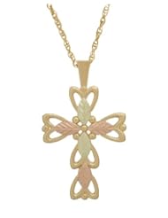 Black Hills Gold 10K Cross Pendant
