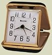 Bulova Reliable 30-hr Key Wound Table Clock - B6112