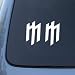 Marilyn Manson - Car, Truck, Notebook, Vinyl Decal Sticker #2432 | Vinyl Color: White
