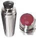 18/8 Stainless Steel Cocktail Shaker with 2 Recipe Tops