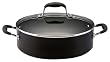 Anolon Advanced Hard Anodized Nonstick 5-1/4-Quart Covered Sauteuse