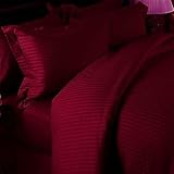 19-PC Egyptian Cotton Bed in a Bag Full Burgandy