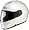 HJC SYMAX 2 PEARL WHITE MEDIUM