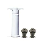 Kitchen & Housewares : Vacu Vin 3-Piece Wine Saver Gift Pack, White