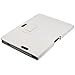 kwmobile Elegant synthetic leather case for Asus Transformer Pad Infinity TF700 / TF700T in white with convenient STAND FEATURE