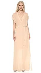 Chiffon/Polyester/Viscose Maxi Dress 
