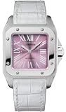 NEW CARTIER SANTOS 100 LADIES STEEL WATCH W20133X8