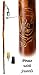 55 Walking Stick with Pirate with Sword