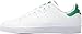 adidas Originals Men's Stan Smith Vulcanized Sneaker, White/White/Green, 8