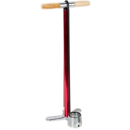 Lezyne Alloy Floor Drive Pump Red