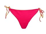 Guess Magenta/Green Tie Side Swimsuit-bottoms