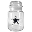 NFL Dallas Cowboys 31-Ounce Glass Candy Jar - Primary Logo