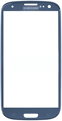 Pebble Blue Replacement Screen Lens Glass For Samsung Galaxy S3 SIII I9300 I747 L710 T999 I535 Compatible + Tools Kit + Adhesive Tape + Instruction Manual