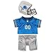 Build-A-Bear Workshop Detroit Lions Uniform 3 pc.