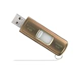 SanDisk Cruzer Titanium Plus 4 GB USB 2.0 Flash Drive SDCZ28-004G-A11 (Bronze)