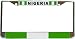 Nigeria Nigerian Flag Chrome License Plate Frame Holder