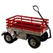 Red Diamond Plate Wagon W/canopy & Rack Image