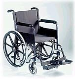 American Bantex BAR0716 16x16 Lightweight Wheelchair