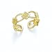 14K Laser Design Toe Ring - GH24285