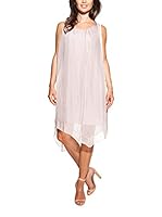 Laura Moretti Vestido Seda (Rosa Claro)