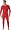 Red Union Suit - Original Long Johns 6453 Size M
