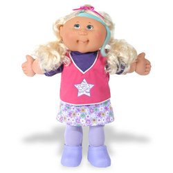 Click here to buy Cabbage Patch Kids Magic Glow Surprise - Caucasian Girl/ Blonde Hair by Play Along Toys.