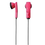 Elecom Inner Ear Type Stereo Headphone Ear Phone (Red)