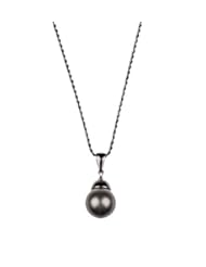 Womens Swarovski Pearl Rope Chain Necklace by Nazaro Platinum