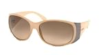 Prada - Authentic Prada SPR07G Sunglasses Sun Glasses PEACH Lens CLEAR Frame