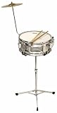 Adam ASK100 Metal Snare Drum with Stand and Cymbal
