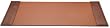 Brown Crocodile Embossed 34 x20 Desk Pad