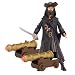 Pirates of the Caribbean Deluxe Blackbeard Figure with Cannons