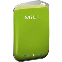 MiLi HBA-10-GREEN Power Crystal External Battery Power Bank 2000 mAh for iPhone, iPod, Kindle, PSP, Blackberry and Other Mobile Devices